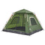 5-personers campingtelt kuppel quick-release grøn