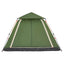5-personers campingtelt kuppel quick-release grøn