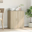 skænk 60x31x70 cm konstrueret træ sonoma-eg