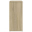 skænk 60x31x70 cm konstrueret træ sonoma-eg