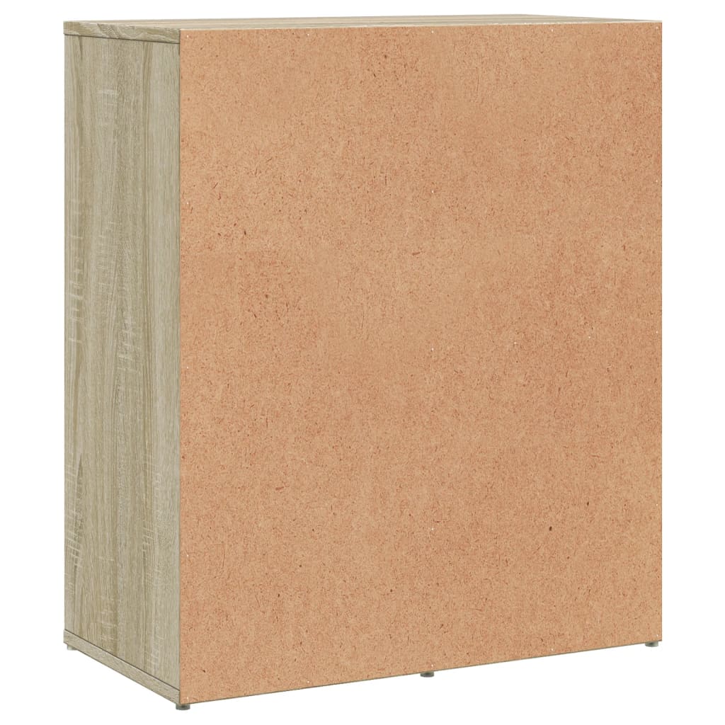 skænk 60x31x70 cm konstrueret træ sonoma-eg