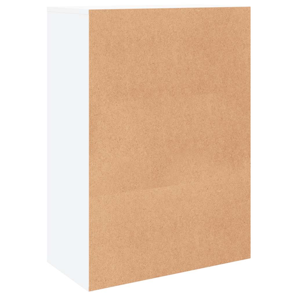 skab 60x31x84 cm konstrueret træ hvid