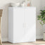 skab 60x31x84 cm konstrueret træ hvid