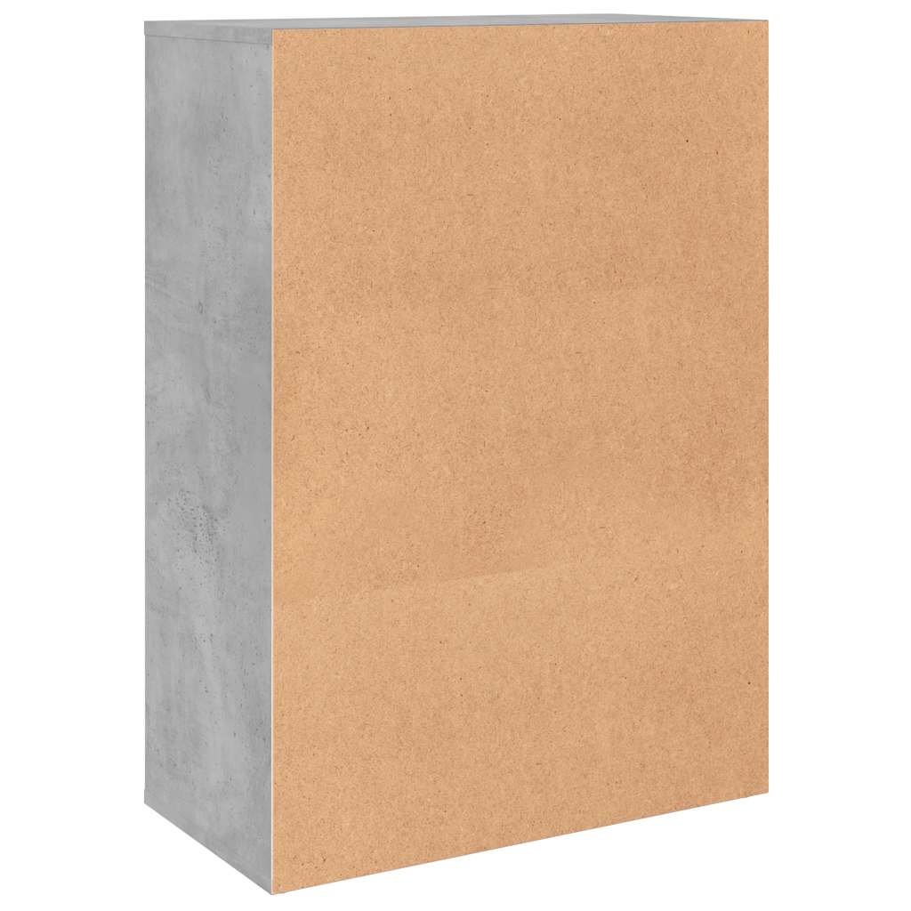 skænk 60x31x84 cm konstrueret træ betongrå
