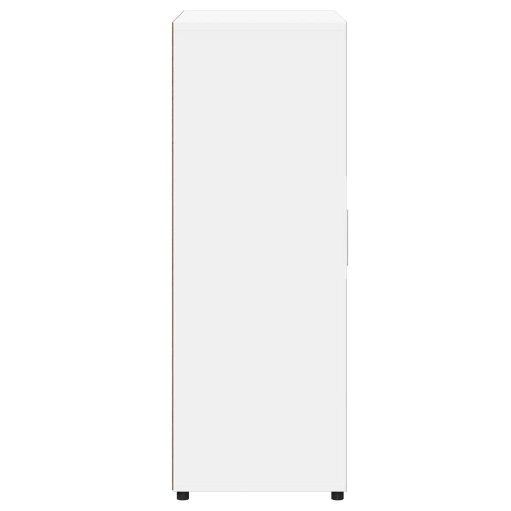 skab 60x31x84 cm konstrueret træ hvid