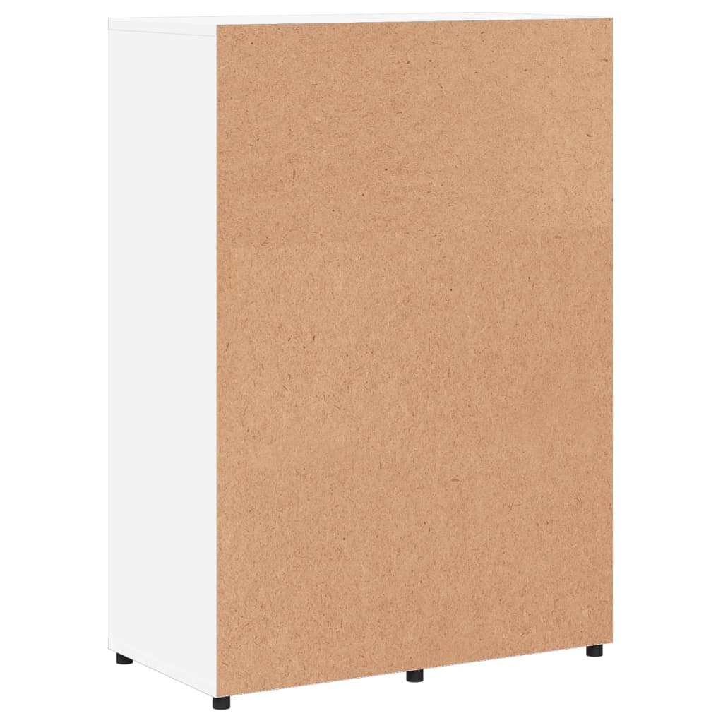 skab 60x31x84 cm konstrueret træ hvid