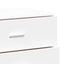 skab 60x39x80 cm konstrueret træ hvid
