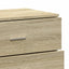 skænk 60x39x80 cm konstrueret træ sonoma-eg