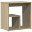sidebord 2 stk. 50x30x50 cm konstrueret træ sonoma-eg