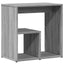 sidebord 2 stk. 50x30x50 cm konstrueret træ grå sonoma-eg