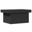 sofabord 80x55x40 cm konstrueret træ sort