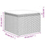 sofasæt til haven 12 dele med hynder polyrattan sort