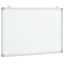 magnetisk whiteboard 40x30x1,7 cm aluminium