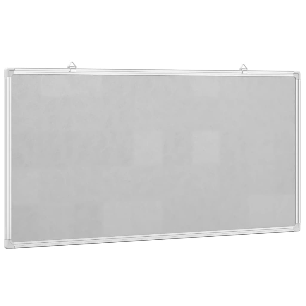 magnetisk whiteboard 60x30x1,7 cm aluminium