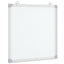 magnetisk whiteboard 60x60x1,7 cm aluminium