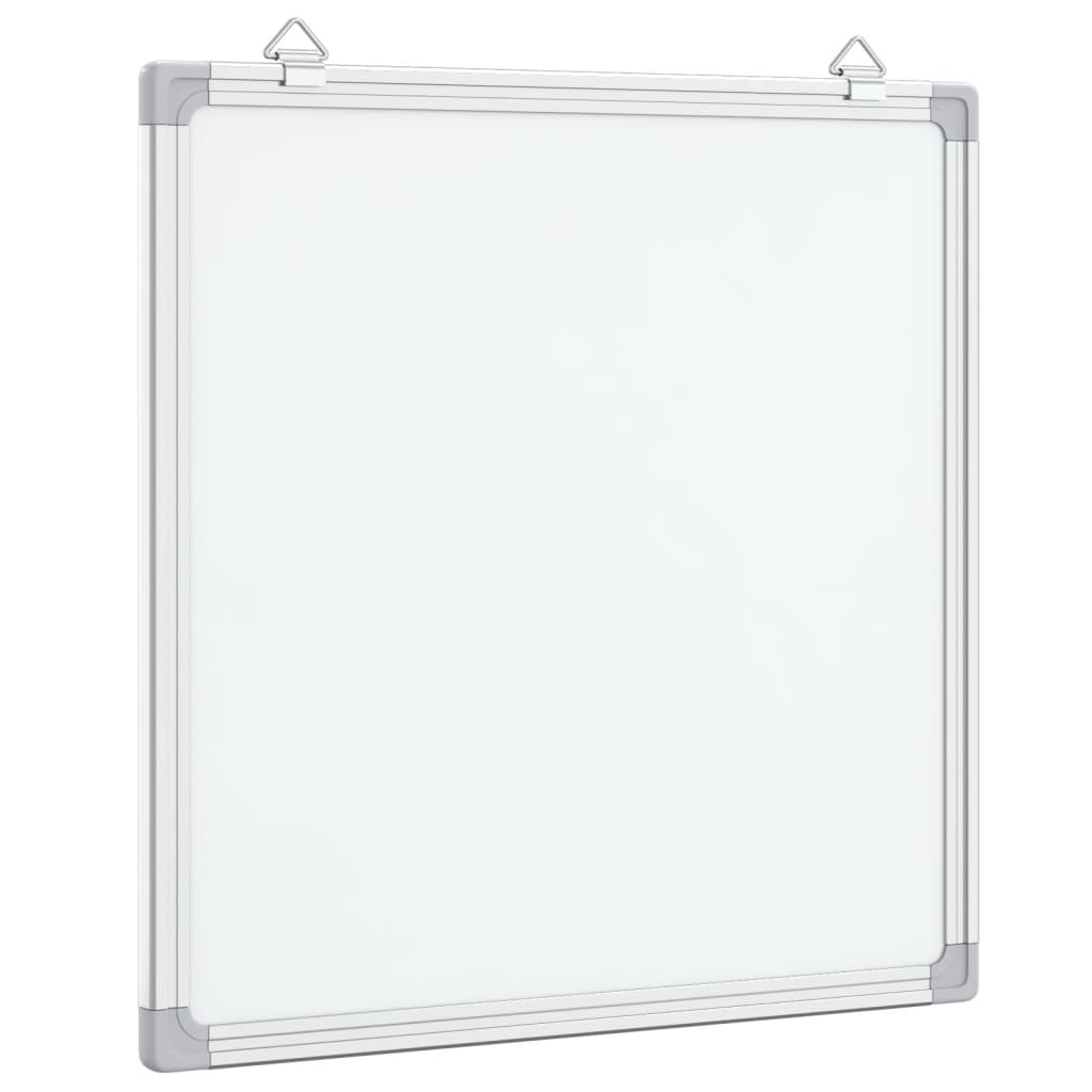 magnetisk whiteboard 60x60x1,7 cm aluminium