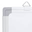 magnetisk whiteboard 80x100x1,7 cm foldbart aluminium