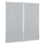 magnetisk whiteboard 100x100x1,7 cm foldbart aluminium