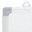 magnetisk whiteboard 120x80x1,7 cm foldbart aluminium