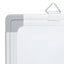 magnetisk whiteboard 150x80x1,7 cm foldbart aluminium