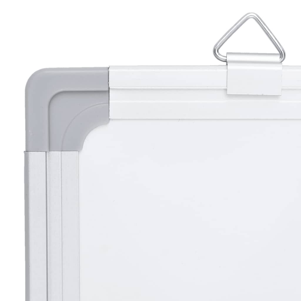 magnetisk whiteboard 150x100x1,7 cm foldbart aluminium
