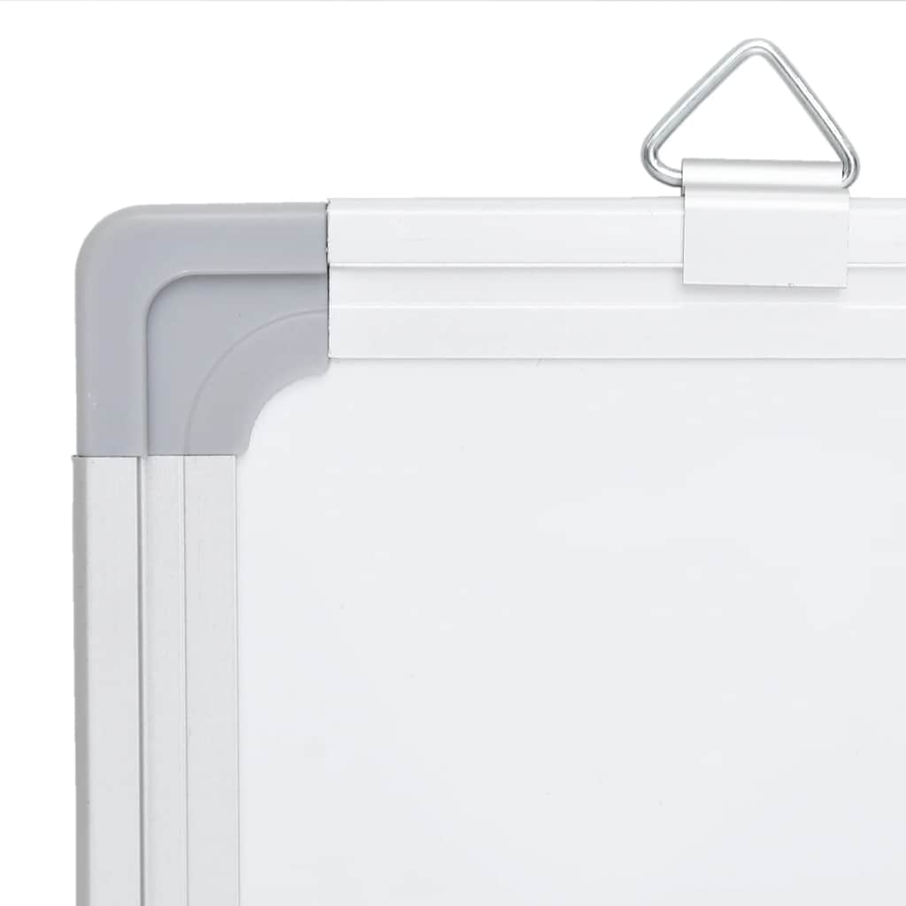 magnetisk whiteboard 160x60x1,7 cm foldbart aluminium