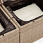 sofasæt til haven 10 dele med hynder polyrattan beige