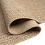 gulvtæppe ZIZUR 60x110 cm jute-look indendørs og udendørs