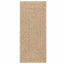 gulvtæppe ZIZUR 80x200 cm jute-look indendørs og udendørs