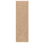 gulvtæppe ZIZUR 80x250 cm jute-look indendørs og udendørs