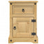 sengebord Corona 45x35x64 cm massivt fyrretræ