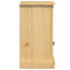 sengebord Corona 45x35x64 cm massivt fyrretræ