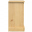 sengebord Corona 45x35x64 cm massivt fyrretræ