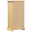 sengebord Corona 53x39x103 cm massivt fyrretræ