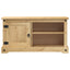 tv-bord Corona 100x40x52 cm massivt fyrretræ