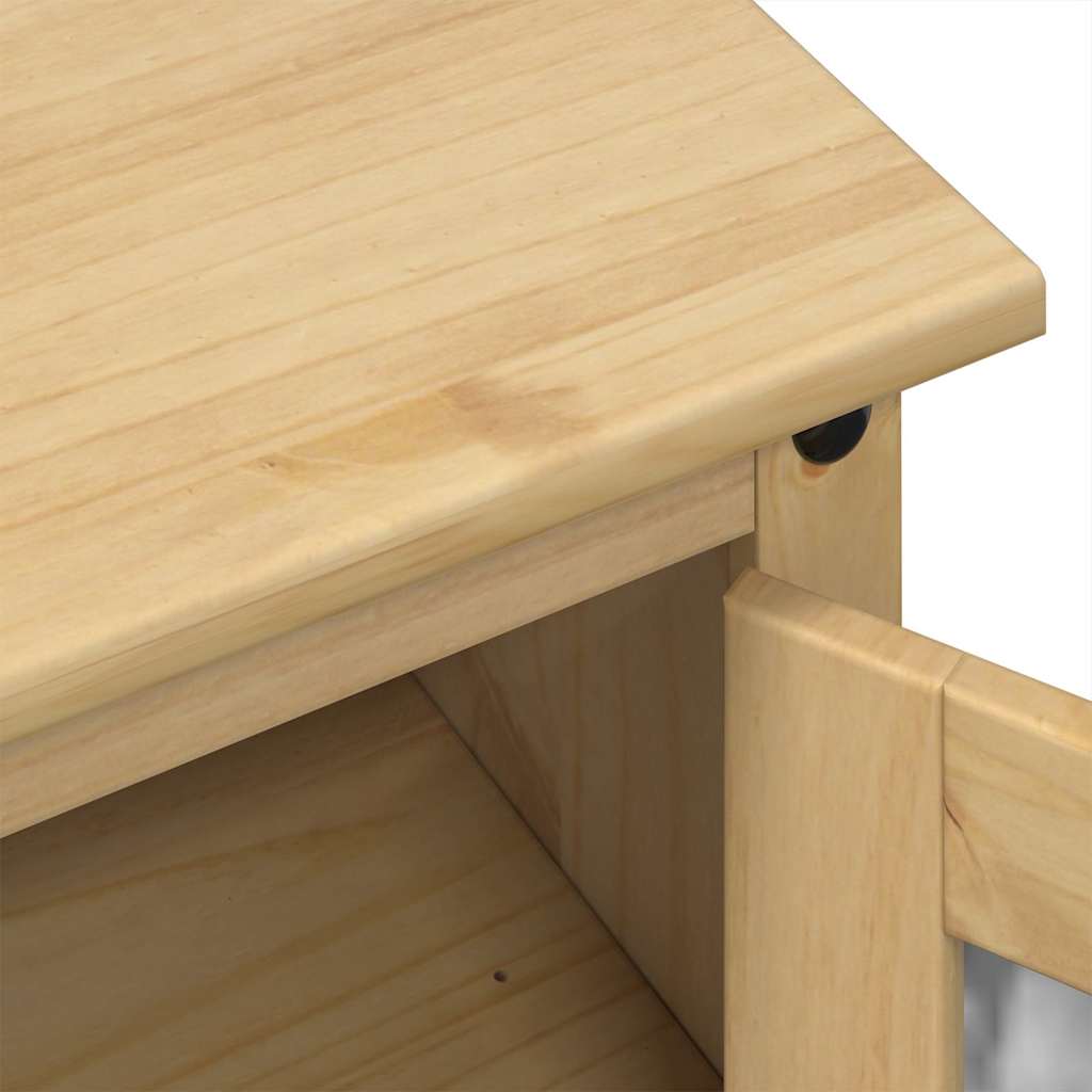 tv-bord Corona 100x45x58 cm massivt fyrretræ