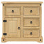 skænk Corona 80x40x75 cm massivt fyrretræ
