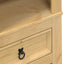 vinreol Corona 56x35x134,5 cm massivt fyrretræ