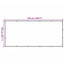 trailernet 1,5x2,7 m HDPE grøn