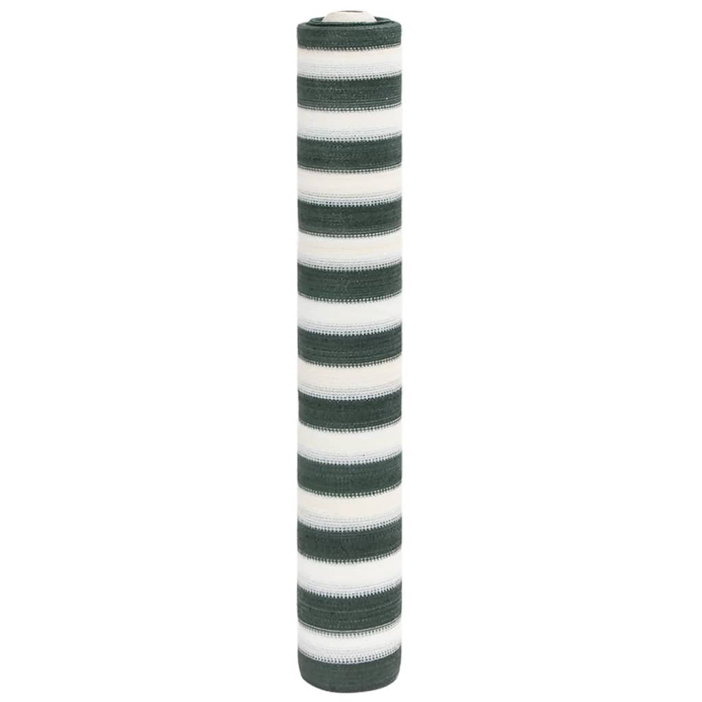 Afskærmning 2X10 M 150 G/M² Hdpe Grøn Og Hvid - 1.5 x 10 m (195 g)