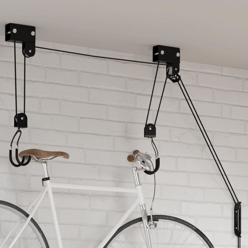 cykelhejs med loftmontering 57 kg billede
