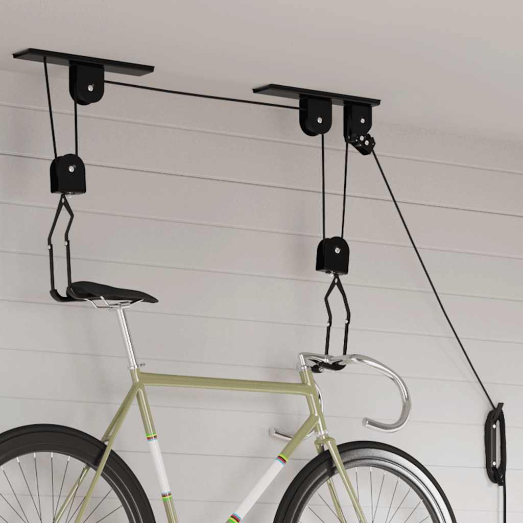 cykelhejs med loftmontering 2 stk. 20 kg billede
