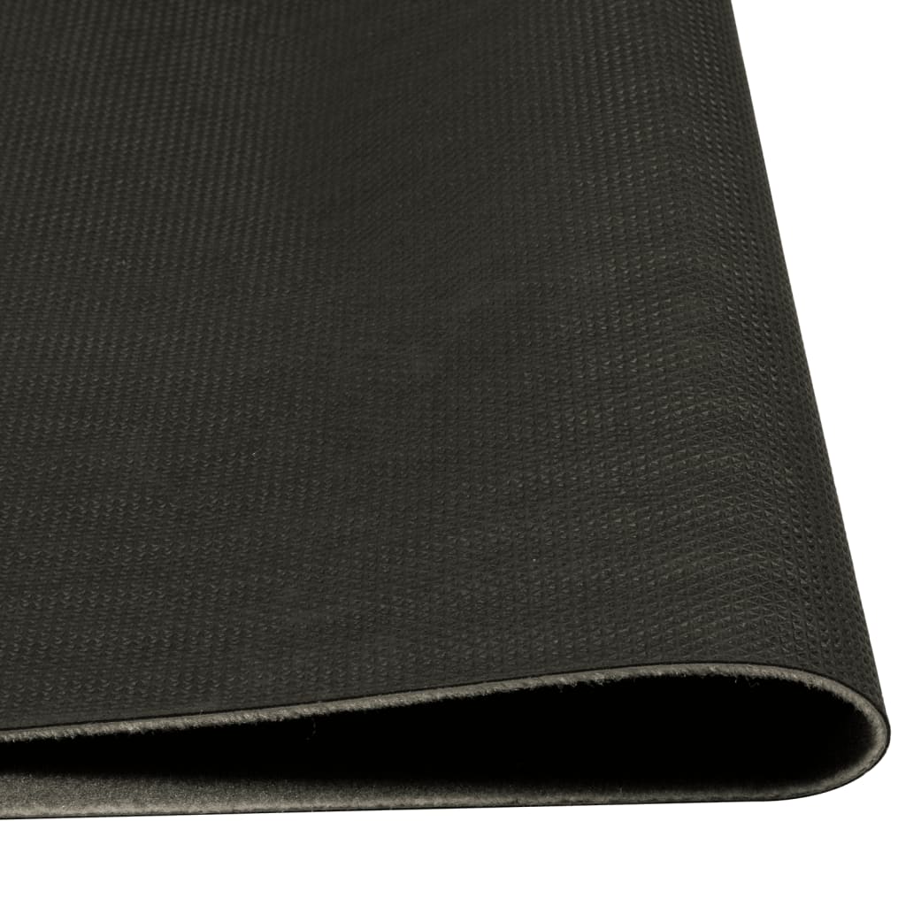 køkkentæppe 60x180 cm Morning-design vaskbart velour sort