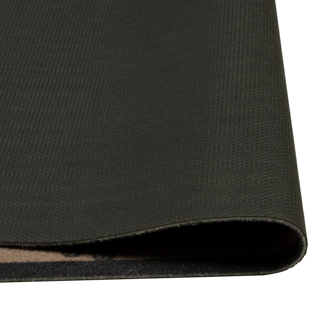 køkkentæppe 45x150 cm morgen-design vaskbart velour brun