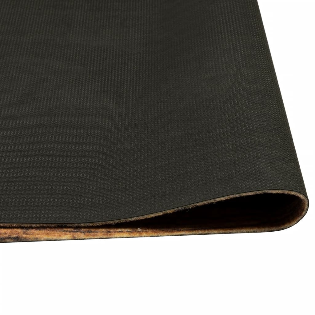 køkkentæppe 60x180 cm krydderidesign vaskbart velour