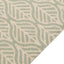 køkkentæppe 45x150 cm bladdesign vaskbart velour