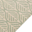 køkkentæppe 60x300 cm bladdesign vaskbart velour