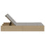 solseng med hynder polyrattan beige