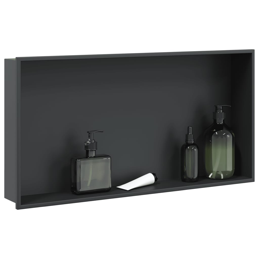 brusehylde 62x32x9 cm rustfrit stil matsort