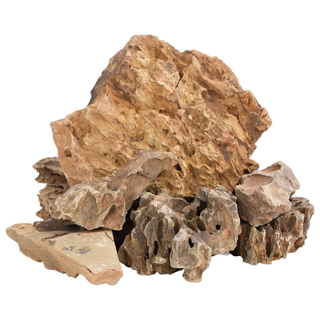 dragesten 10 kg 5-30 cm brun